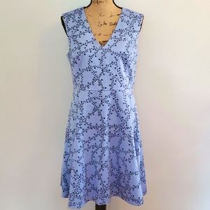 Draper James Love Circle Dress Blue Size 10